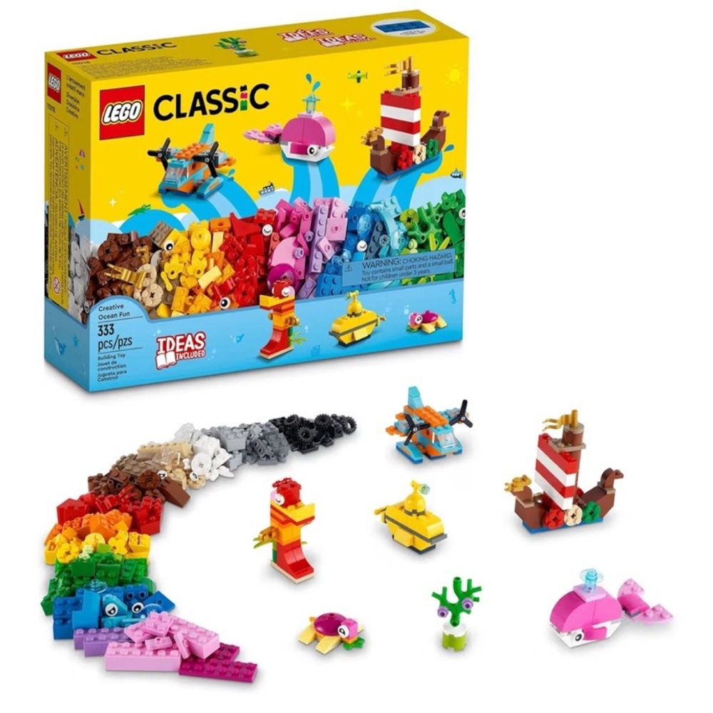 Never Used Lego Classic Rainbow Building Set